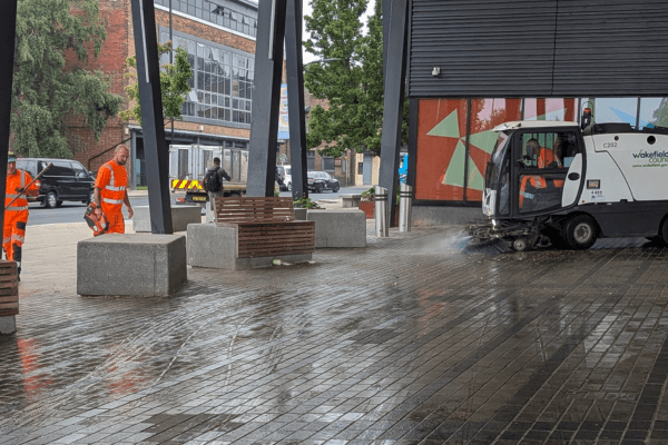 Wakefield City Centre Clean-Up: Summer of Action — Wakefield city centre news photo