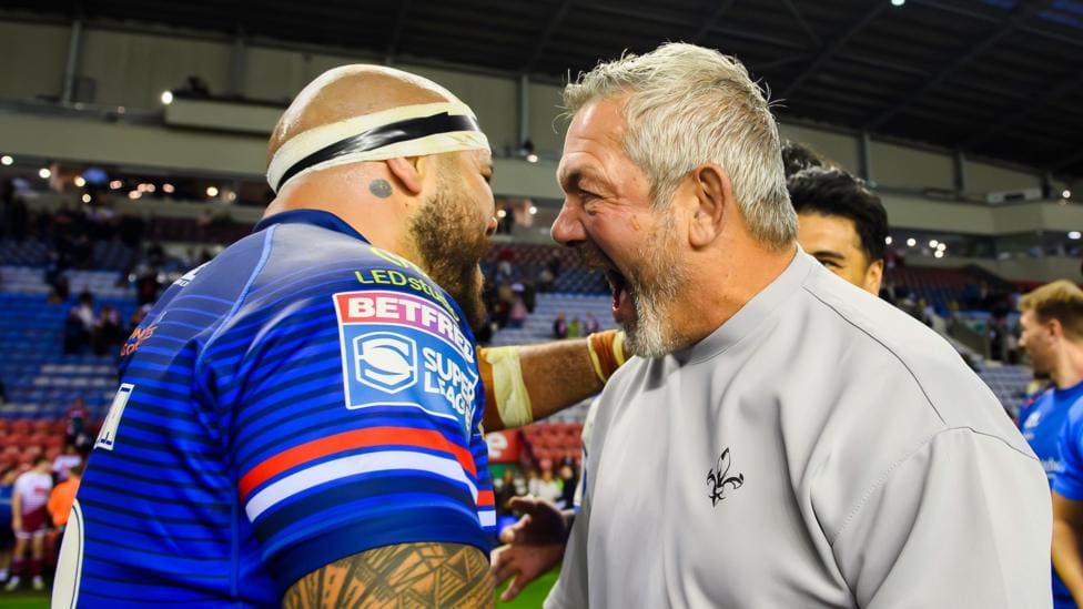 'You could be legends' - inside unfancied Wakefield's rapid ascent — Wakefield news photo (BBC Leeds & West Yorkshire)