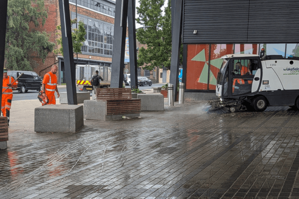 Wakefield City Centre Clean-Up: Summer of Action — Wakefield news photo
