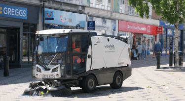 Wakefield City Centre Improvements: Streets Resurfaced, Cleaned — Wakefield news photo (Wakefield Council Your District)