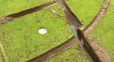 Wakefield Golf Course Damaged by Motorbike Vandals — Wakefield news photo